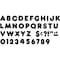 Trend Enterprises Black 4 Casual Uppercase Ready Letters, PK6 T465 - alternate 4